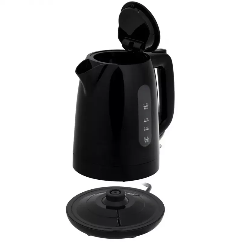 Wasserkocher Adler AD 1380B — 1,7 L, bis zu 2200 W, schwarz, 360°-Basis