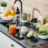 Tischmixer Adler AD 4084 Smoothie Set — 500 W (max. 1200 W), 0,7 l Glaskrug, abnehmbarer Behälter, schwarz