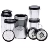 Tischmixer Adler AD 4084 Smoothie Set — 500 W (max. 1200 W), 0,7 l Glaskrug, abnehmbarer Behälter, schwarz
