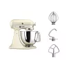 Standmixer KITCHENAID 5KSM125EAC — 300 W, 4,8-L-Schüssel, 10 Geschwindigkeiten, creme
