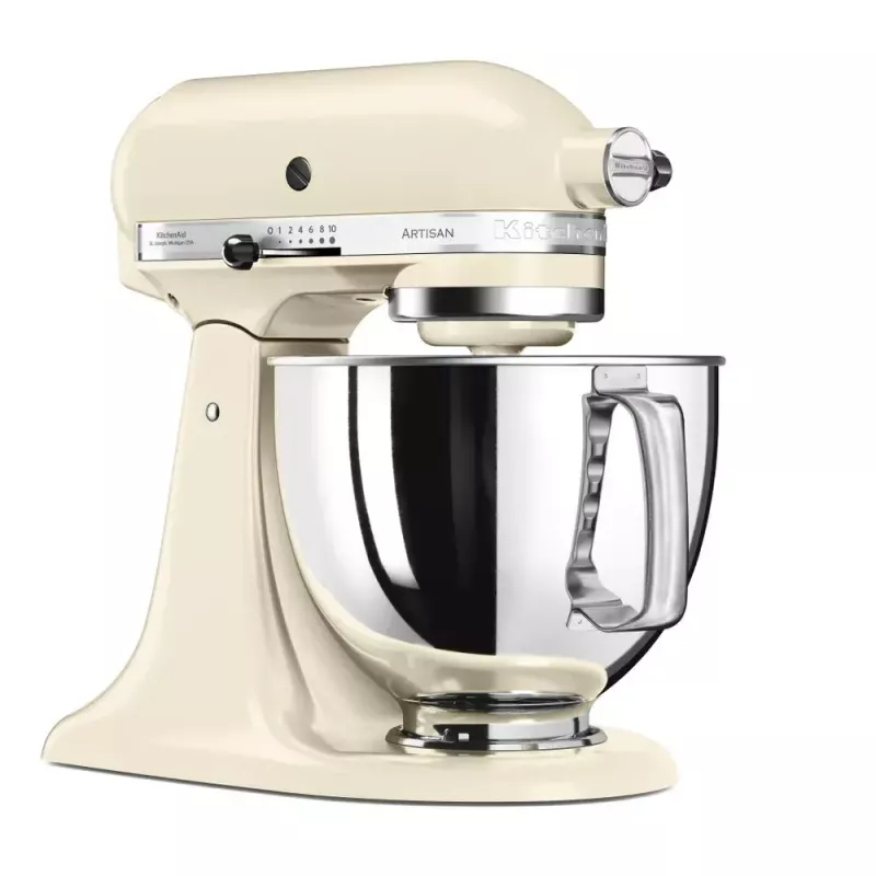 Standmixer KITCHENAID 5KSM125EAC — 300 W, 4,8-L-Schüssel, 10 Geschwindigkeiten, creme