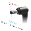 Netzteil Akyga AK-ND-10 90W 19V 4,74A AC-DC Laptop-Netzteil, 1,2m Kabel, Schwarz