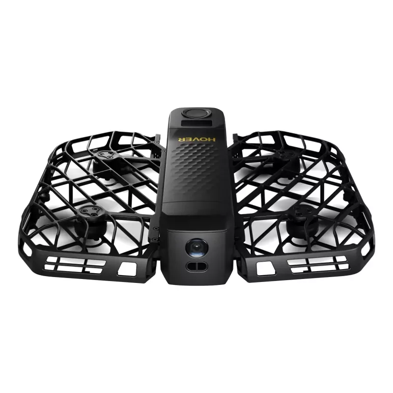 Drohne HOVERAir X1 ProMax — 4 Rotoren, 48-MP-Kamera, 7680×4320 Video, 16,6 m/s, 1000 m Reichweite, 1920 mAh, 64 GB interner Speicher, Schwarz
