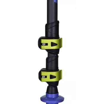 Trekkingstöcke Viking Carbo Lite Schwarz Lime, 175 cm, Carbon, 610 g