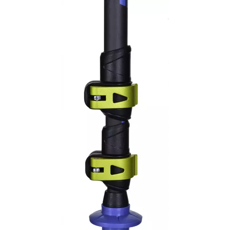 Trekkingstöcke Viking Carbo Lite Schwarz Lime, 175 cm, Carbon, 610 g