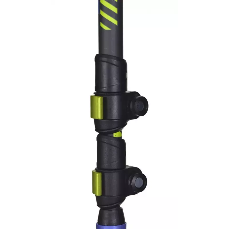 Trekkingstöcke Viking Carbo Lite Schwarz Lime, 175 cm, Carbon, 610 g
