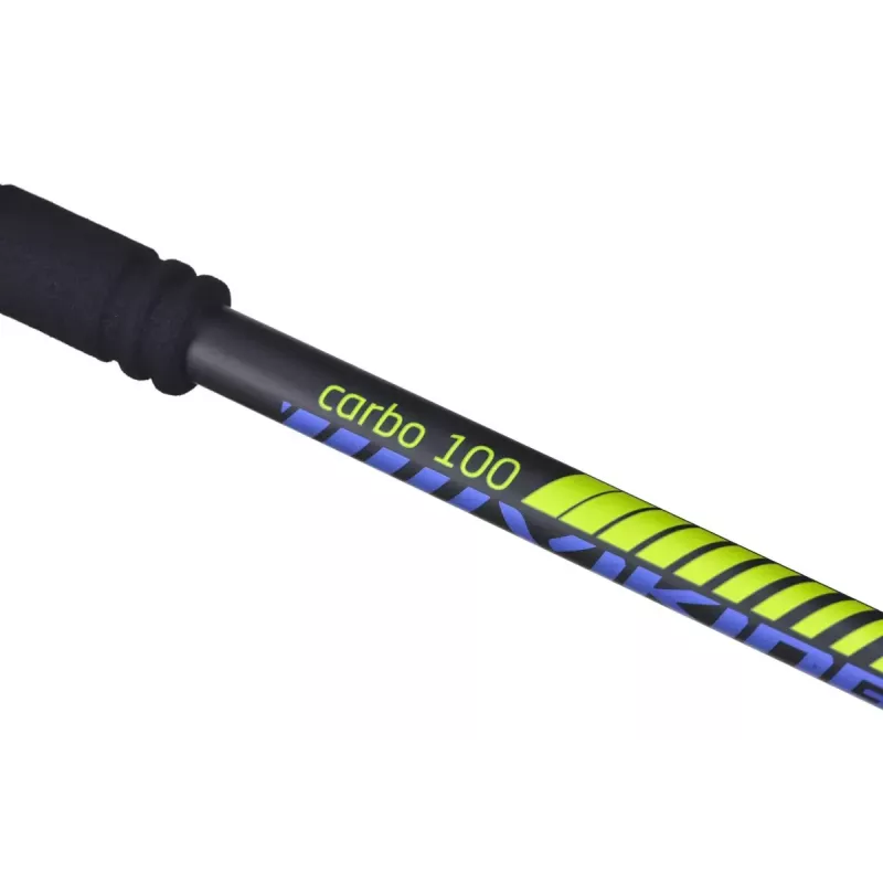 Trekkingstöcke Viking Carbo Lite Schwarz Lime, 175 cm, Carbon, 610 g