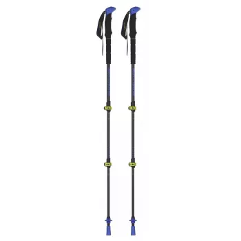 Trekkingstöcke Viking Carbo Lite Schwarz Lime, 175 cm, Carbon, 610 g