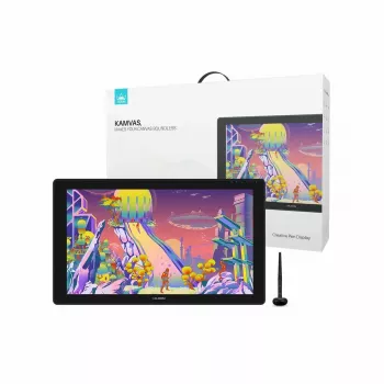 Grafiktablett HUION Kamvas 24 Plus GS2402 23,4 Zoll QHD IPS 2560x1440, 16:9, 8192 Druckstufen