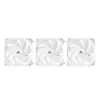 All-in-One-Flüssigkeitskühler CHIEFTEC CLC-360-RGB-W — 360 mm Radiator, 3x 120 mm RGB-Lüfter, weiß, 40 cm Schläuche