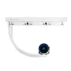 All-in-One-Flüssigkeitskühler CHIEFTEC CLC-360-RGB-W — 360 mm Radiator, 3x 120 mm RGB-Lüfter, weiß, 40 cm Schläuche