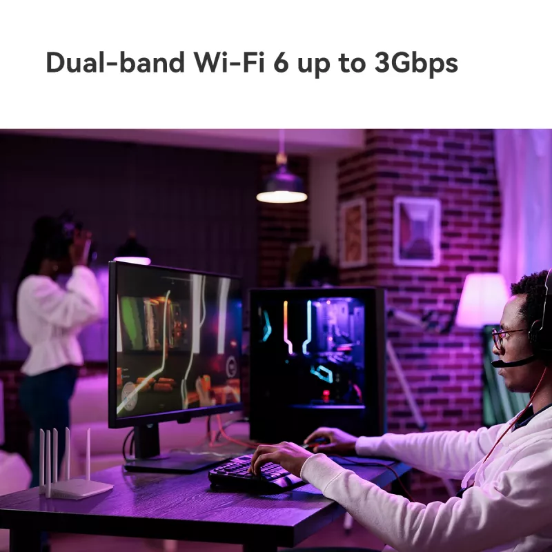 Imou HX21 WLAN-Router Gigabit-Ethernet Dual-Band (2,4 GHz / 5 GHz) Weiß