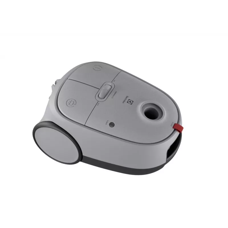 Staubsauger-Zylinder Electrolux EB61A5UG — 3,5 L Staubbeutel, 750 W, 12 m Radius, Turbobürste, Edelstahl-Teleskoprohr