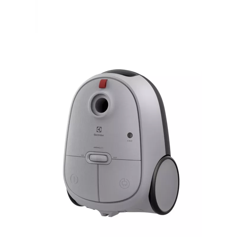 Staubsauger-Zylinder Electrolux EB61A5UG — 3,5 L Staubbeutel, 750 W, 12 m Radius, Turbobürste, Edelstahl-Teleskoprohr