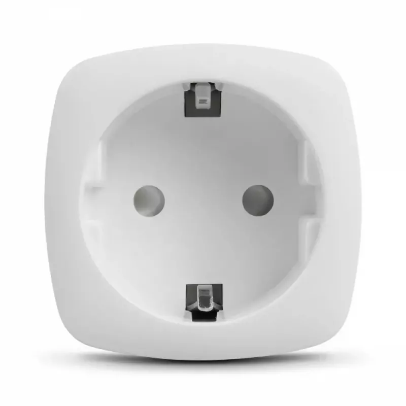 Wi‑Fi‑Funksteckdose GreenBlue GB720F, Typ-F-Stecker, max. Last 2x16A (3680W), weiß