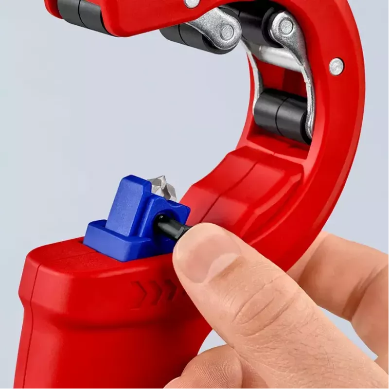 Rohrschneider Knipex 90 23 01 BK Stahlklinge Kunststoffgriff 165 mm