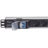 Rackmount-Steckdosenleiste Intellinet 19 Zoll 1,5HE 6-fach deutscher Typ
