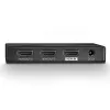 Lindy 2 Port HDMI 2.0 18G Splitter, HDMI, 2x HDMI, 3840 x 2160 Pixel, Schwarz, Metall, CE, FCC, RoHS, REACH, California Proposition 65
