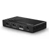 Lindy 2 Port HDMI 2.0 18G Splitter, HDMI, 2x HDMI, 3840 x 2160 Pixel, Schwarz, Metall, CE, FCC, RoHS, REACH, California Proposition 65