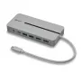 Lindy DST-Mx Duo USB-C Mini-Dockingstation für Laptop/MacBook mit Dual-Display (4K) und 100 W Pass-Through-Ladung