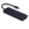 Lindy DST-Mini USB-C Laptop Mini Dockingstation mit 4K-Unterstützung und 100W Durchsatzladung