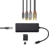 Lindy DST-Mini USB-C Laptop Mini Dockingstation mit 4K-Unterstützung und 100W Durchsatzladung
