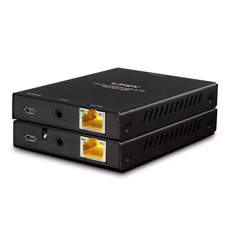 Lindy 50m Cat.6 HDMI 4K60 und IR Extender mit PoC und Loop Out