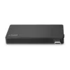Lindy DST-Micro, USB-C Laptop Micro Docking Station mit 4K-Unterstützung und 100W Durchschleifladung
