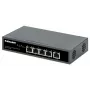 Intellinet 5-Port Gigabit Switch mit PoE Passthrough, ein IEEE 802.3bt (PoE++ / 4PPoE) PD PoE Port mit 95 W Leistungsaufnahme, vier PSE PoE Ports, PoE Leistungsbudget bis zu 65 W, IEEE 802.3at/af konformer Ausgang, Desktop, Option zur Wandmontage