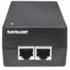 Intellinet Gigabit Ultra PoE+ Injector, 1 x 60 W Port, IEEE 802.3bt und IEEE 802.3at/af konform, Kunststoffgehäuse
