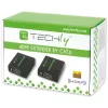 AV-Sender und -Empfänger TECHLY IDATA EXT-E70 — HDMI-Verlängerung über Cat6/6a/7-Kabel, Full HD 1920x1080, 60 m, 10,2 Gbit/s, HDCP, schwarz