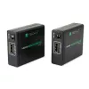 AV-Sender und -Empfänger TECHLY IDATA EXT-E70 — HDMI-Verlängerung über Cat6/6a/7-Kabel, Full HD 1920x1080, 60 m, 10,2 Gbit/s, HDCP, schwarz