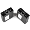 AV-Sender und -Empfänger TECHLY IDATA EXT-E70 — HDMI-Verlängerung über Cat6/6a/7-Kabel, Full HD 1920x1080, 60 m, 10,2 Gbit/s, HDCP, schwarz