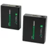 AV-Sender und -Empfänger TECHLY IDATA EXT-E70 — HDMI-Verlängerung über Cat6/6a/7-Kabel, Full HD 1920x1080, 60 m, 10,2 Gbit/s, HDCP, schwarz