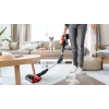 Bosch BBS711ANM Stabstaubsauger/Elektrobesen Akku Trocken Beutellos 0,3 L Schwarz, Rot, Edelstahl