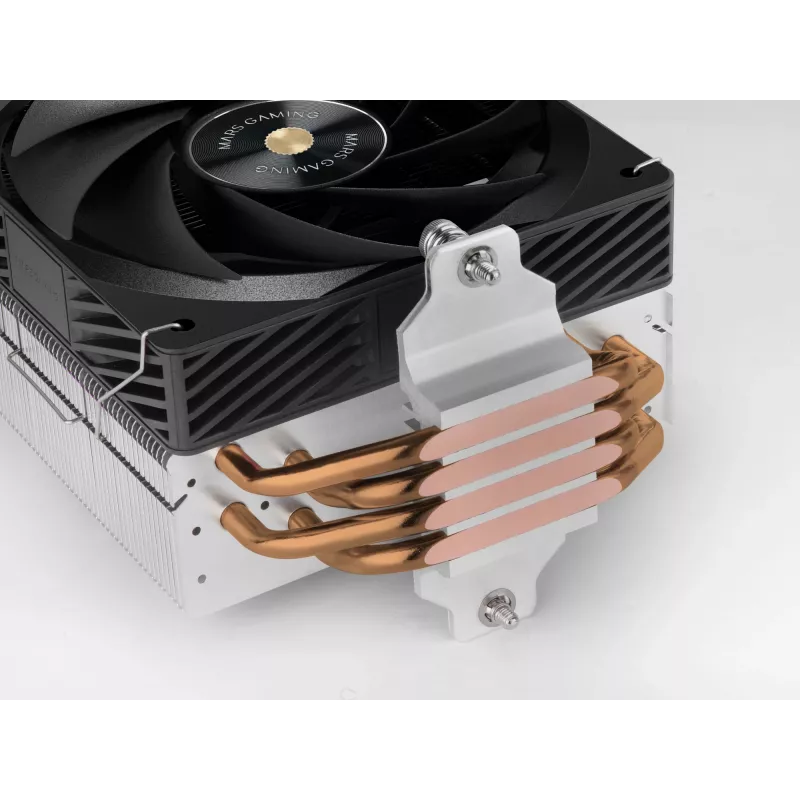 Mars Gaming MCPU-X4 Prozessor Luftkühler 12 cm Schwarz 1 Stk.