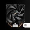 Mars Gaming MCPU-X4 Prozessor Luftkühler 12 cm Schwarz 1 Stk.