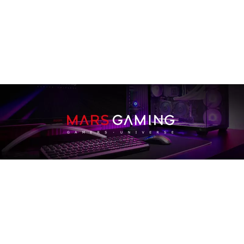 Mars Gaming MCPU-X4 Prozessor Luftkühler 12 cm Schwarz 1 Stk.