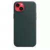 Apple Leder Case mit MagSafe iPhone 14 Plus Forest Grün