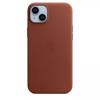 APPLE MPPC3ZM/A Apple Leder Case mit MagSafe iPhone 14 Plus Umbra