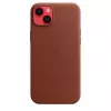 APPLE MPPC3ZM/A Apple Leder Case mit MagSafe iPhone 14 Plus Umbra