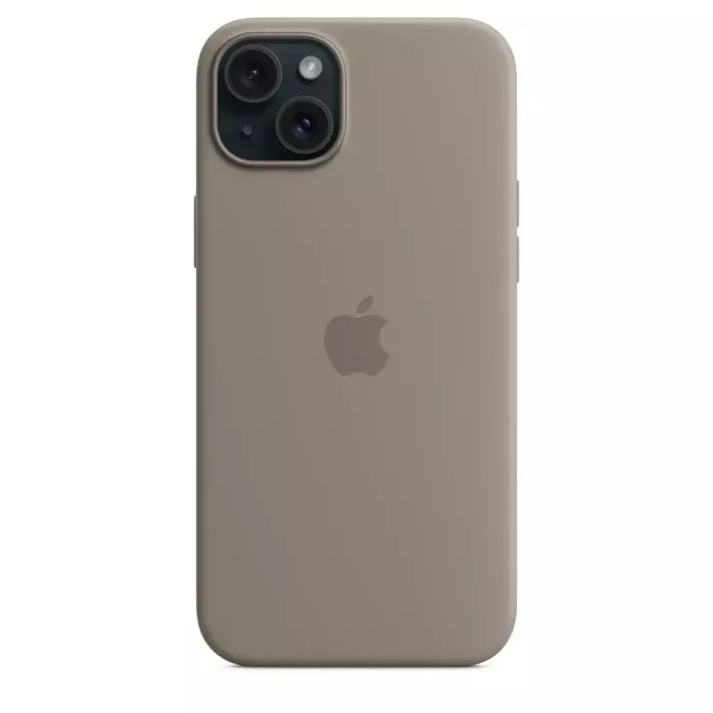 APPLE Apple Silicone Case mit MagSafe iPhone 15 Plus Lehmfarbe