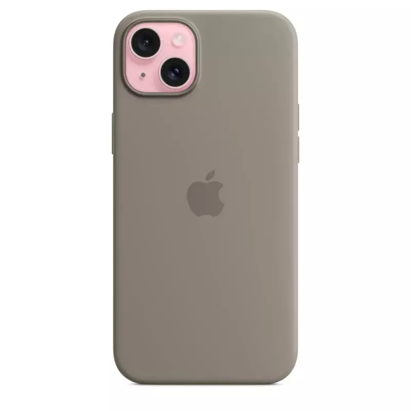 APPLE Apple Silicone Case mit MagSafe iPhone 15 Plus Lehmfarbe