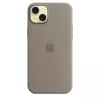 APPLE Apple Silicone Case mit MagSafe iPhone 15 Plus Lehmfarbe