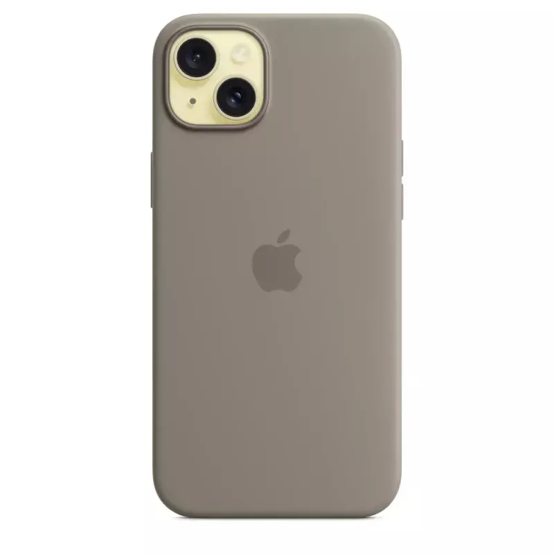 APPLE Apple Silicone Case mit MagSafe iPhone 15 Plus Lehmfarbe