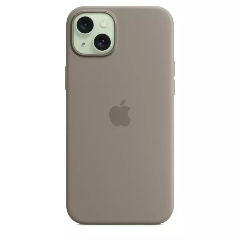 APPLE Apple Silicone Case mit MagSafe iPhone 15 Plus Lehmfarbe