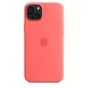 APPLE Apple Silicone Case mit MagSafe iPhone 15 Plus Guave