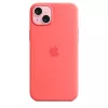 APPLE Apple Silicone Case mit MagSafe iPhone 15 Plus Guave