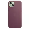 APPLE Apple FineWoven Case mit MagSafe iPhone 15 Plus Mulberry