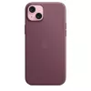 APPLE Apple FineWoven Case mit MagSafe iPhone 15 Plus Mulberry